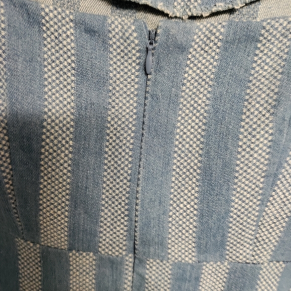 🆕Umgee | Striped Denim Dress Size Medium - Picture 10 of 16
